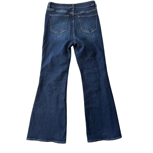 RISEN Jeans Woman's Jeans/Pants ,15/32, Blue Denim, Flare; TALL/LONG, Stretchy - Picture 2 of 11